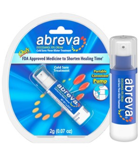 Abreva Pump  (Same item, 2 upc) D