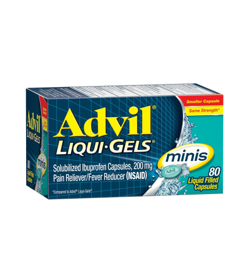 Advil Liquigels Minis 200Mg 160 ct Liquid Filled Capsules