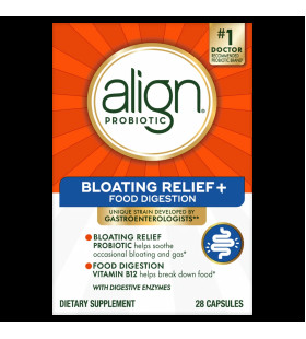 Align Bloating Relief & Food Digestion 28 ct