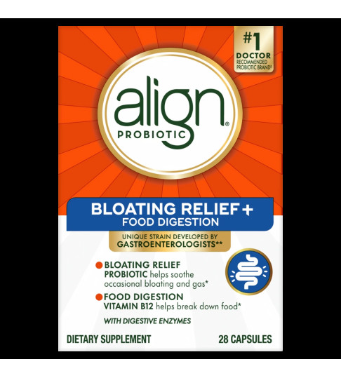 Align Bloating Relief & Food Digestion 28 ct