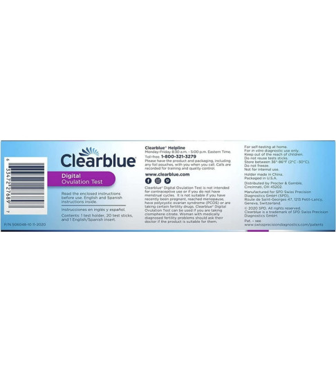 Clearblue Digital OvulationTest 20 ct