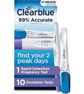 Clearblue EASY Ovulation Complete Starter Kit Plus 1 test  10 ct