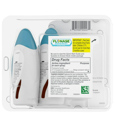 Flonase Sensimist twin pack 2x120 = 240