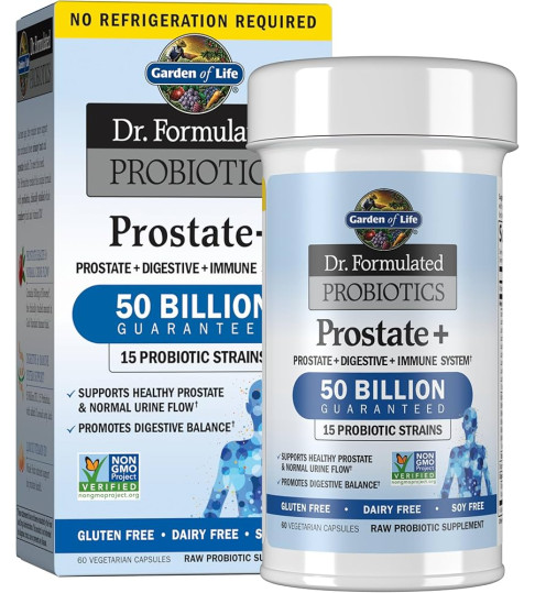 Garden Of Life Dr. Formulated Probiotic Supports Healthy Prostate 60 ct