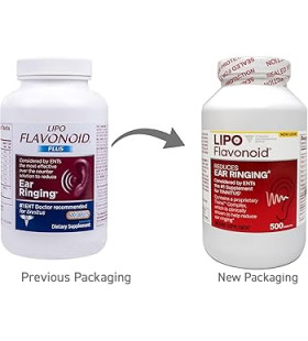 Lipo Flavonoid Plus Ear Health Supplement | 100 Caplets