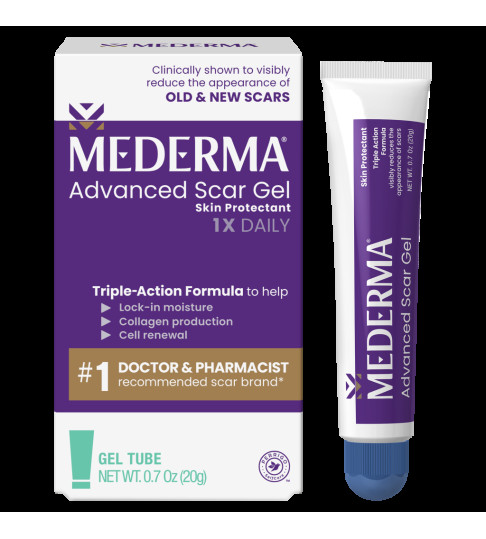 Mederma Advanced Scar Gel Clear 1.76oz/ 50 grams