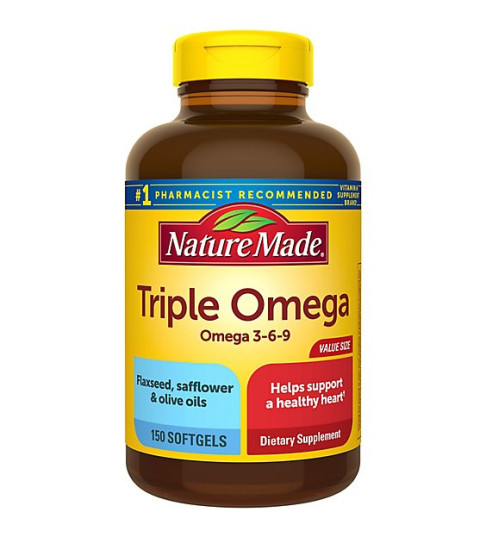 Nature Made Triple Omega 3-6-9 VaLue Size 150 ct