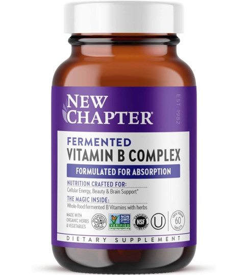 New Chapter B Complex Organic  60 ct
