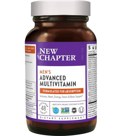 New Chapter every man Multi 40+ 96 ct 