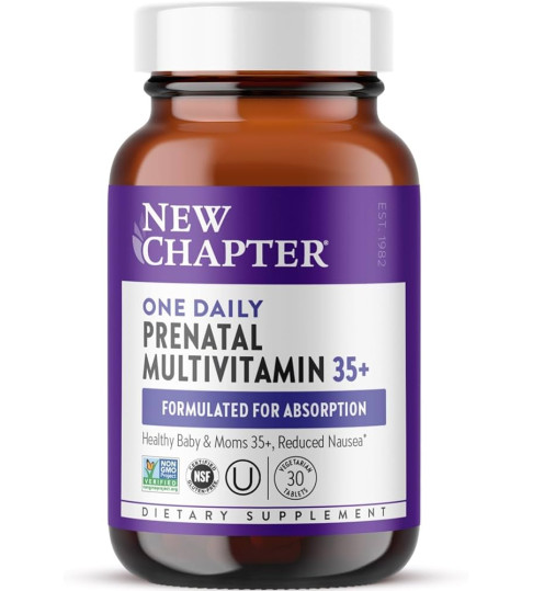 New Chapter One daily Prenatal  Multivitamin Age 35+30 ct
