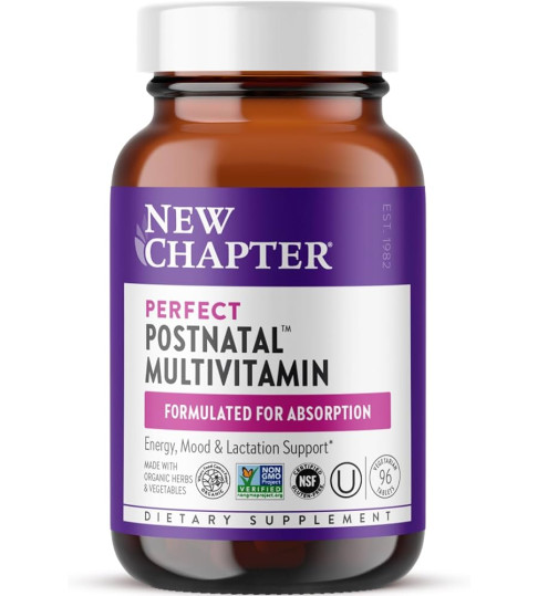 New Chapter perfect postnatal MULTIVITAMIN 96 ct
