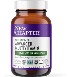 New Chapter Womens Advanced Multivitamin 120 ct