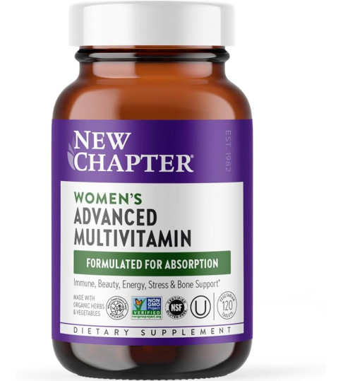 New Chapter Womens Advanced Multivitamin 120 ct