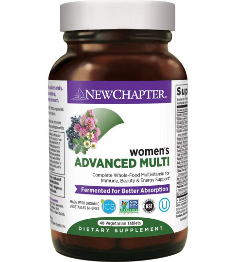 New Chapter Womens Advanced Multivitamin 48 vegetarian tablets