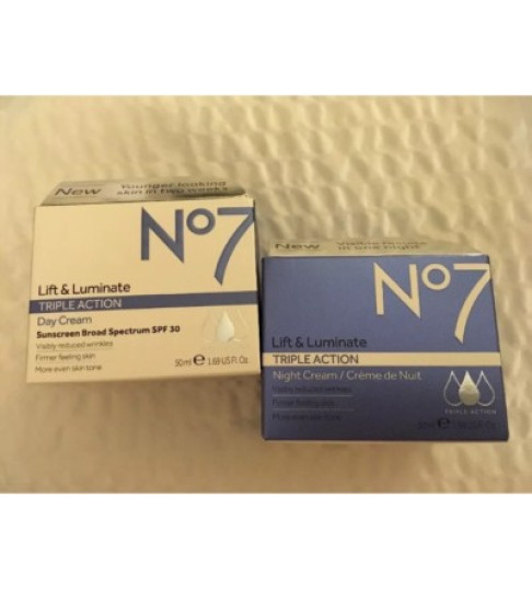 No7 Lift & Luminate Triple Action Night Cream 50Ml D