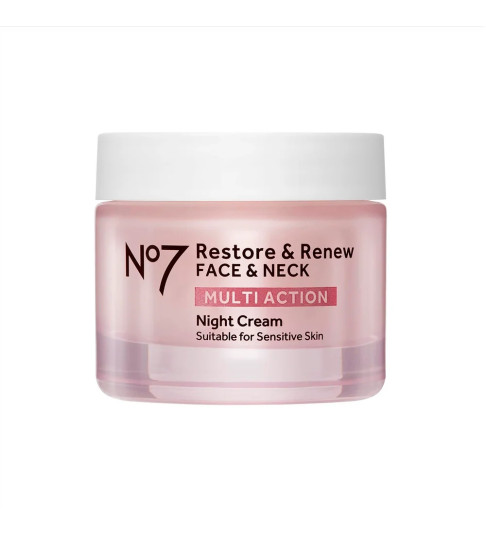 No7 Restore & Renew Fragrance Free Night Cream