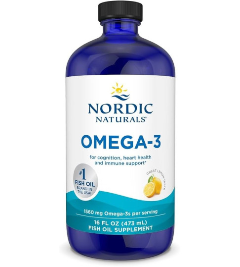 Nordic Naturals Complete Omega, Lemon Flavor - 16 oz 96 Servings