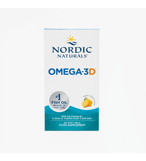 Nordic Naturals Omega 690 lemon 120 ct