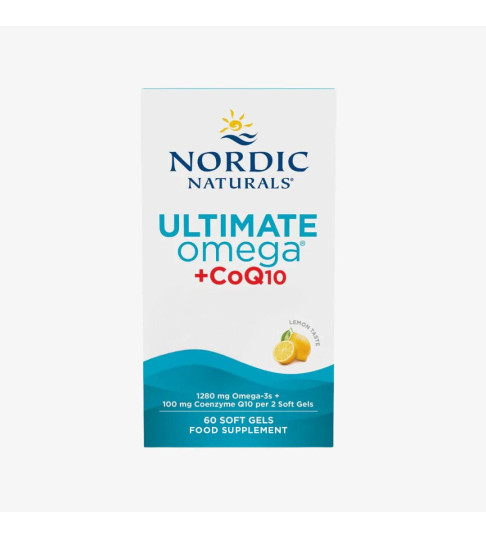 Nordic Naturals Ultimate Omega 1280 + CoQ10 120 ct