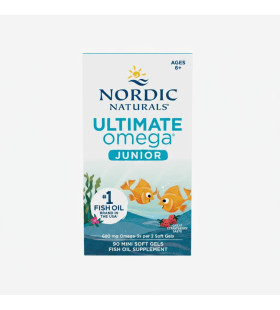 Nordic Naturals Ultimate Omega Jr, Strawberry - 90 Mini Soft Gels 