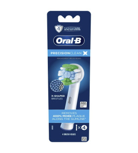 Oral-B Professional Precision Clean Replacement Brush Heads, 4ct