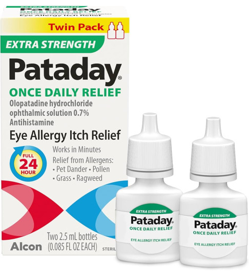 Pataday Twin regular 5 ml (2 x 2.5) Red (same item, 2 upc) D