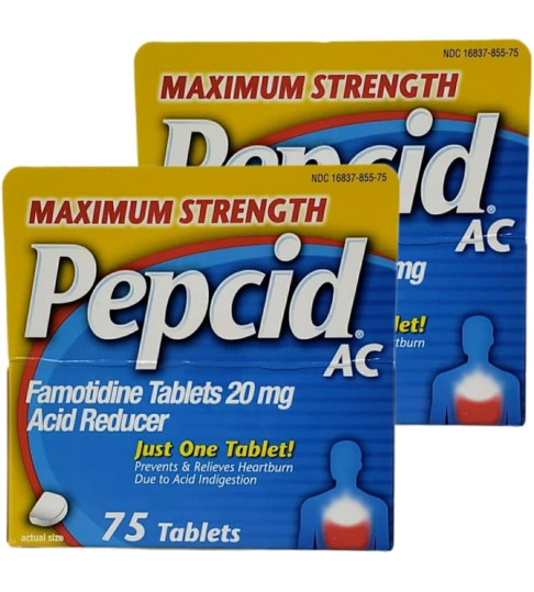 Pepcid Maximum Strength 75 ct