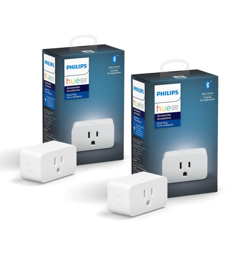 Philips Hue Smart Plug, White 1 Pack Compatible With Alexa, Google Assistant, And Apple Homekit