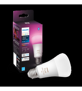 Philips Hue White and Color Ambiance A19 E26 Medium Base Smart Bulb